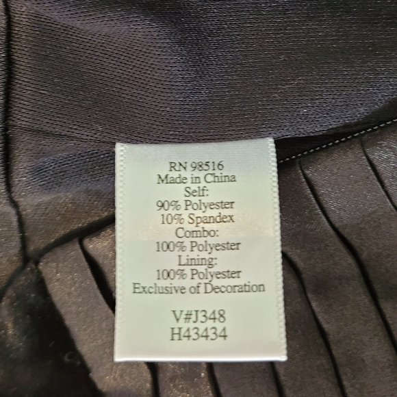 Coldwater Creek Full length sleeveless velvet gown - Picture 7 of 12